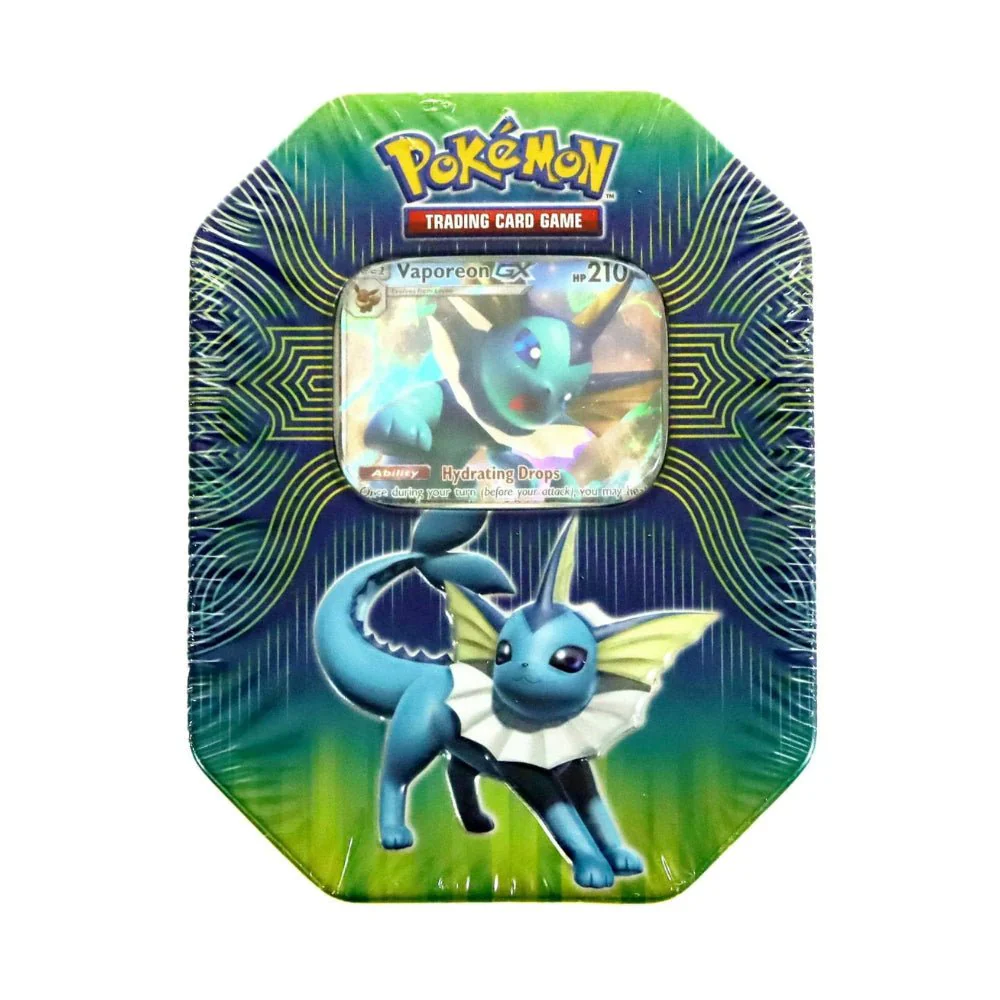 Pokémon TCG: Vaporeon GX Tin (Reprint)