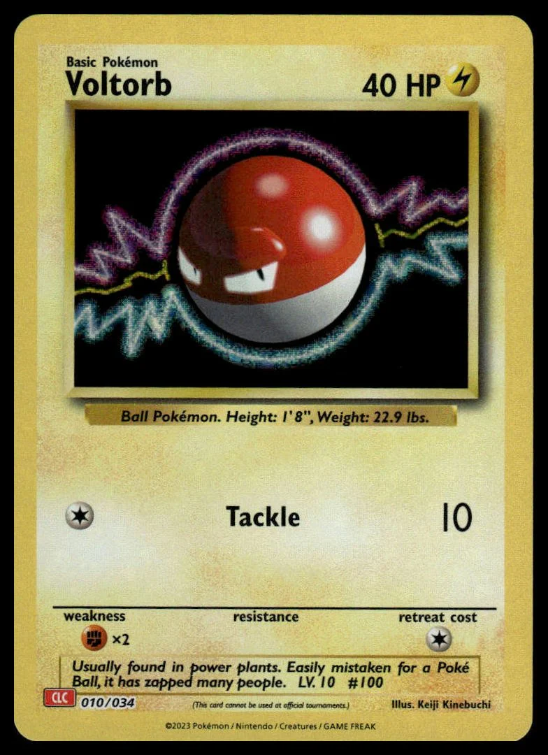 Pokémon TCG - Voltorb (Trading Card Game Classic 010 CLC)
