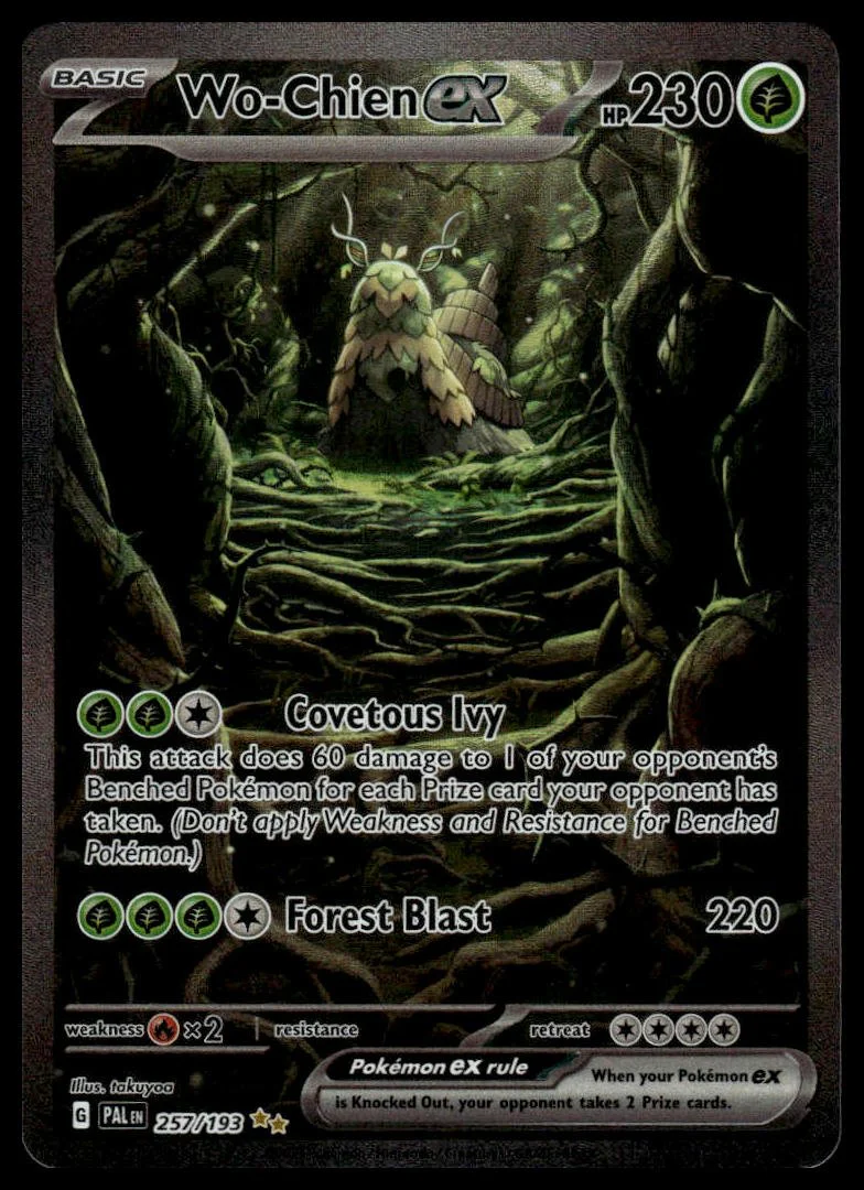 Pokémon TCG - Wo-Chien ex (Paldea Evolved 257)