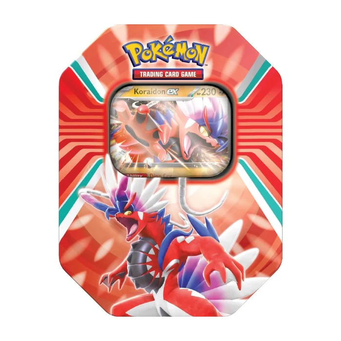 Pokémon Trading Card Game: Paldea Legends Tin - Koraidon