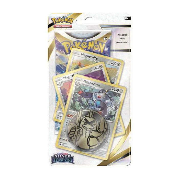 Pokémon Trading Card Game: Silver Tempest Premium Checklane Blister - Magnezone