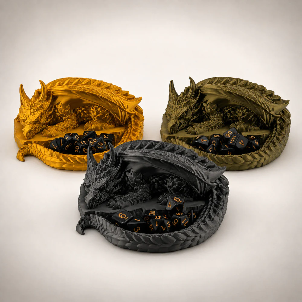 Snoozing Drake Dice Holders - Image 11