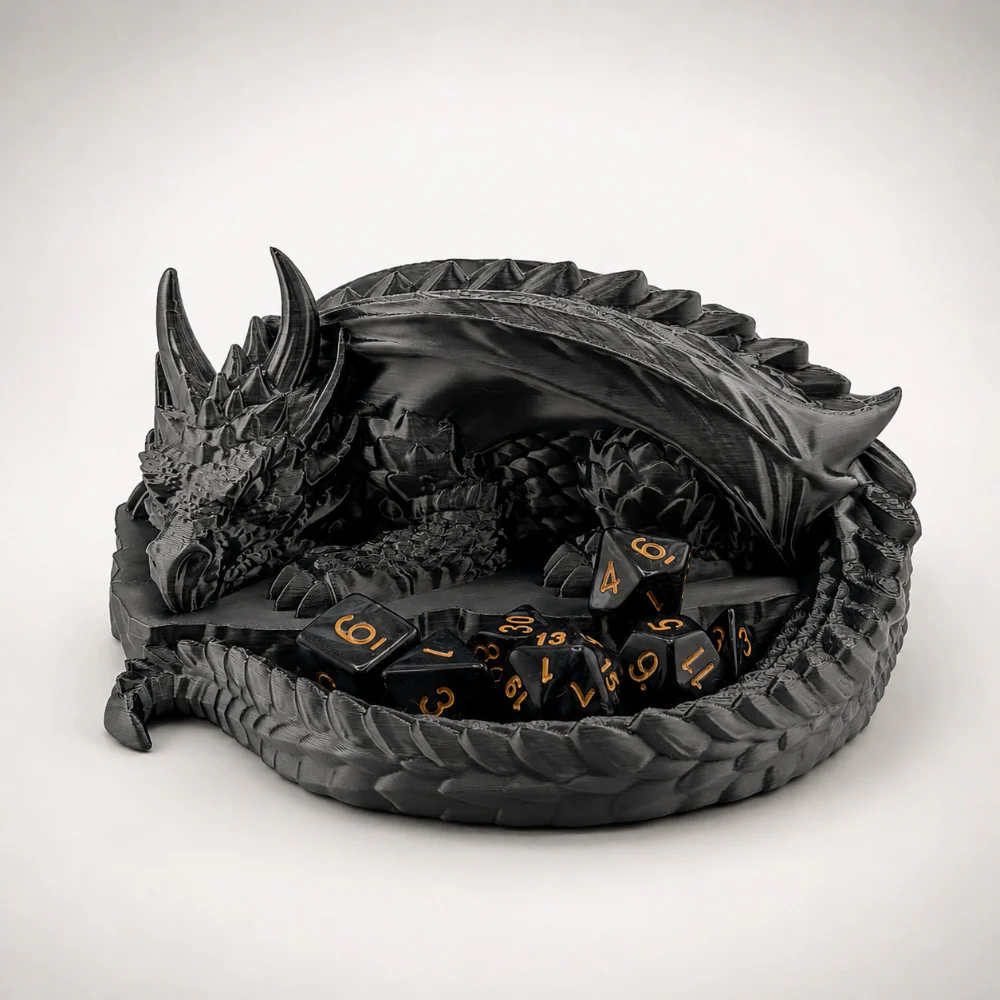 Snoozing Drake Dice Holders - Image 6