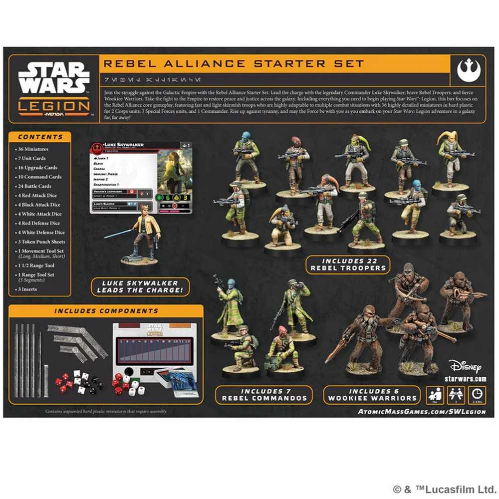 Star Wars: Legion - Rebel Alliance Starter Set - Image 2