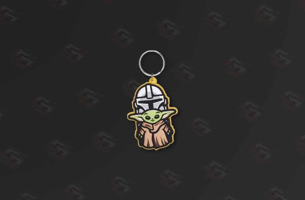 Star Wars: The Mandalorian 2D Keyrings - Image 4