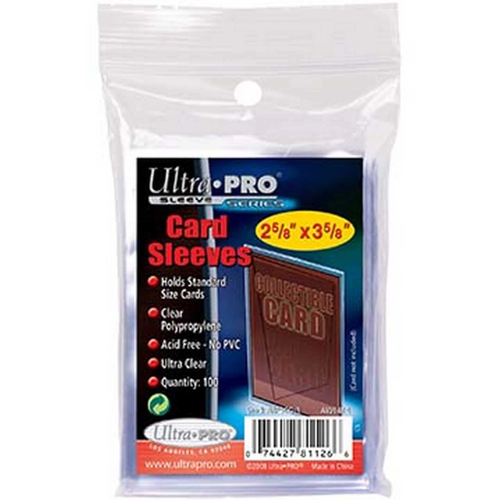 Ultra Pro Storesafe Card Sleeves - 100 Sleeves