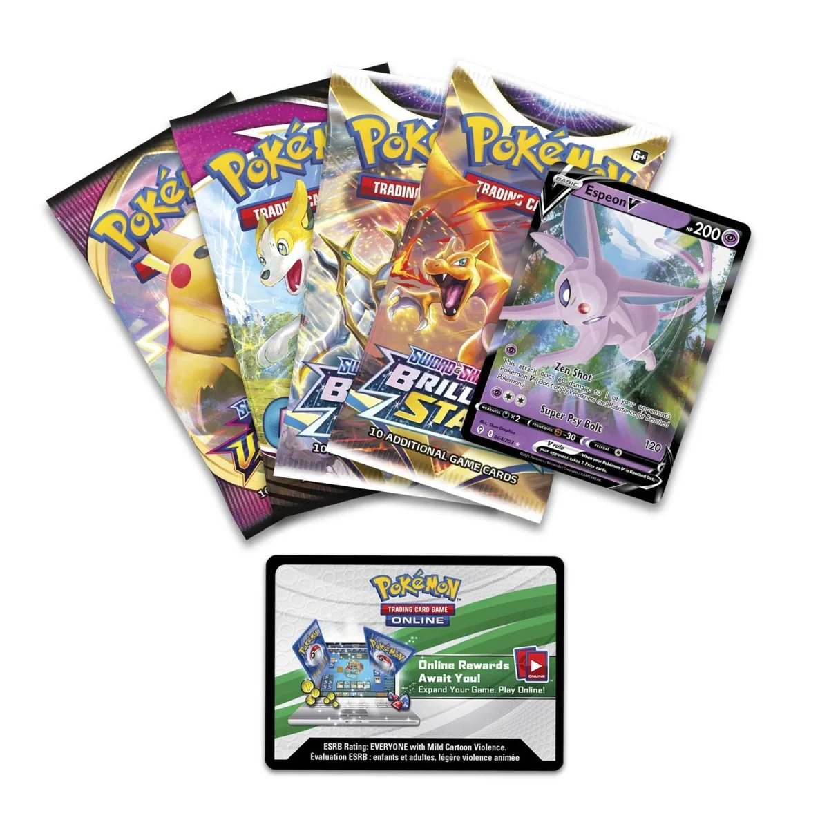 V Heroes Tin - Espeon V - Image 2