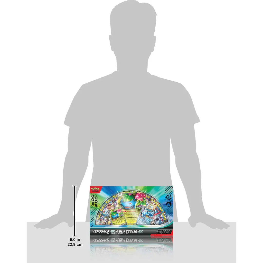 Pokémon TCG: Venusaur & Blastoise ex Premium Collection - Image 2
