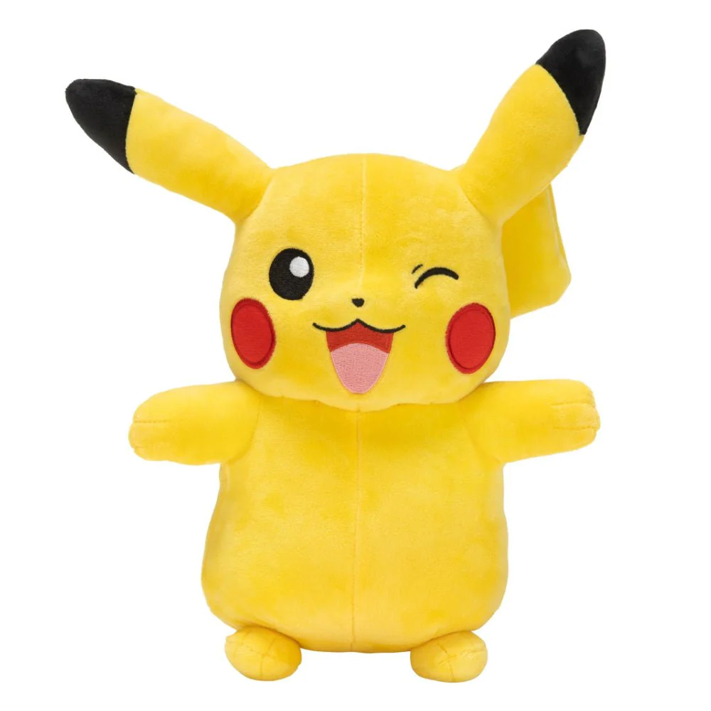 Winking Pikachu 12in Plush