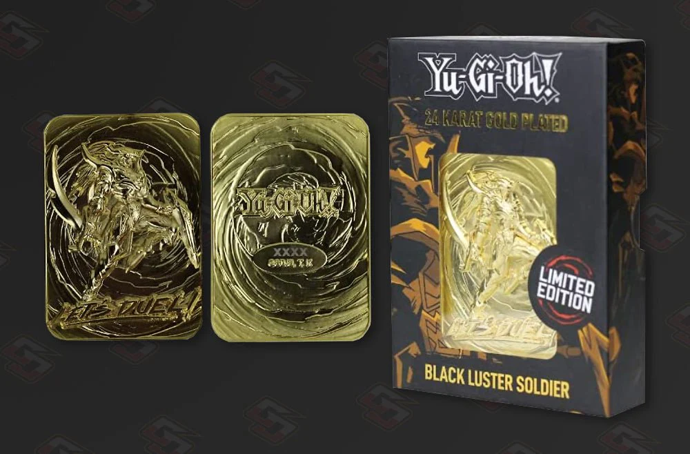 Yu-Gi-Oh! Black Luster Soldier - 24k Gold Plated